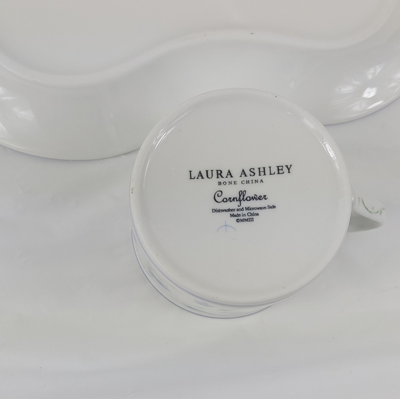 - Lauren Ashley cornflower bone china cup and - Picture 7 of 11